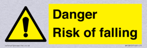 Danger Risk of falling